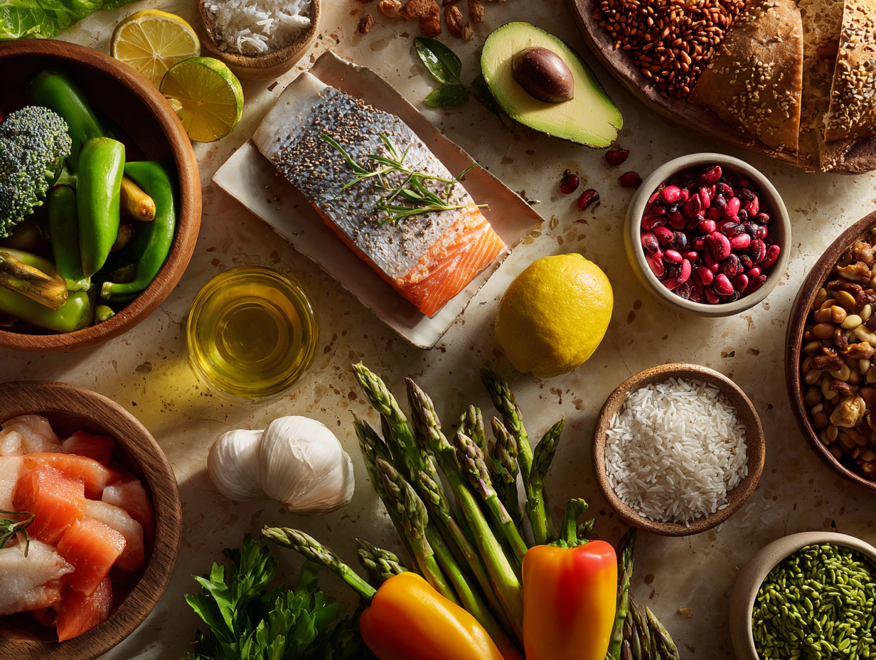 Familie pregătind masa împreună - planificare mese sănătoase